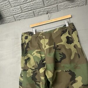 Vtg 80s ECWCS Gore-Tex Pants Mens M-R US Army Woodland Camo Military Trousers 87